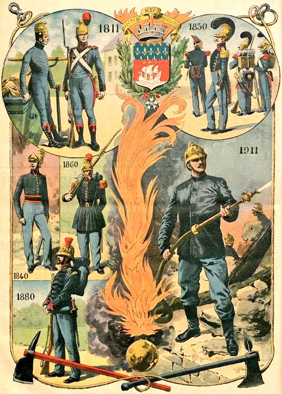 CerfiaFR's tweet photo. 🇫🇷👨‍🚒🔥🔙 FLASHACK | Il y a 215 ans jour pour jour, le 18 septembre 1811, Napoléon Ier crée le Bataillon de sapeurs-pompiers de Paris. L’Empereur avait été particulièrement irrité par le manque de professionnalisme des gardes-pompes lors de l’incendie de l’ambassade d’Autriche en 1810. Désormais, les pompiers de Paris seront des militaires.