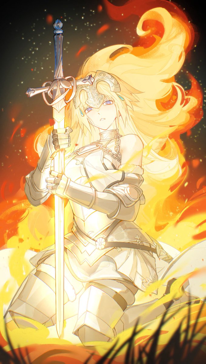 KAYA_kaya430's tweet photo. ジャンヌ・ダルク
#fgo https://t.co/d8Cw6SLAk8