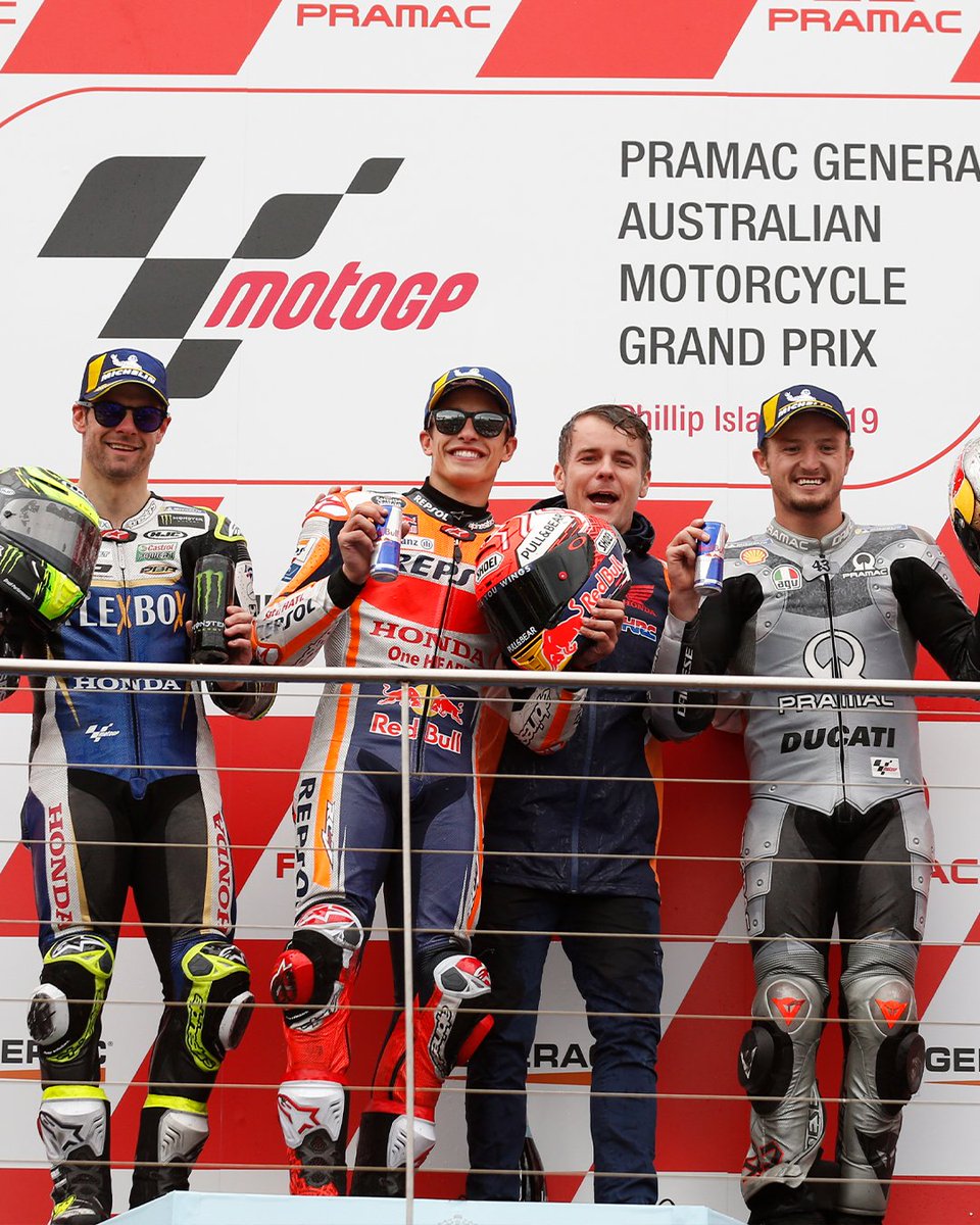 ausmotogp's tweet photo. THE LEGENDS OF PHILLIP ISLAND: Marc Márquez 🇪🇸
[Island Wins: 2015, 2017, 2019, 2024] 🏆🏆🏆🏆

Few riders have mastered Phillip Island quite like Marc Márquez. The Spaniard has claimed four MotoGP™ victories at the Australian Motorcycle Grand Prix, winning in 2015, 2017, 2019 and 2024, making him one of the most successful riders of the modern era at the iconic circuit.

From record-breaking pace to unforgettable comeback rides, Márquez has carved out a lasting legacy at Phillip Island, delivering some of the circuit's most thrilling moments and cementing his place among its all-time greats.

#AustralianGP #MotoGP