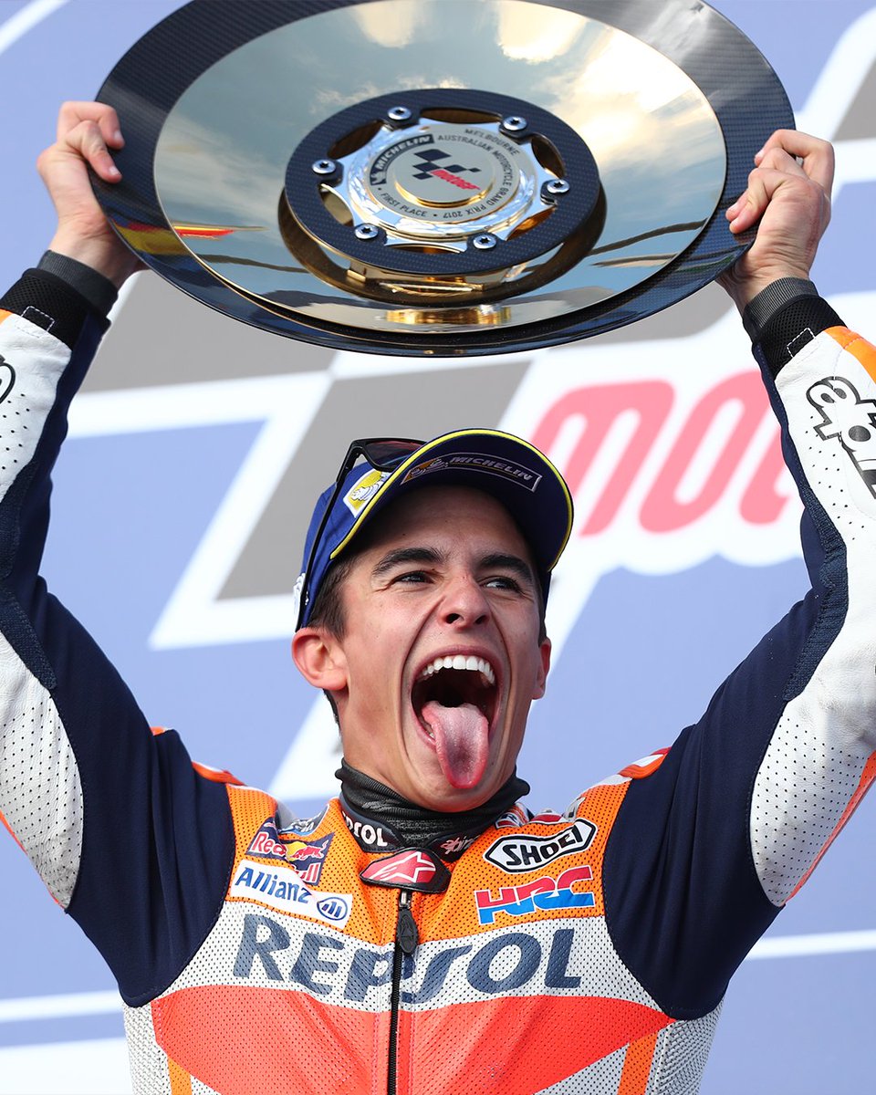ausmotogp's tweet photo. THE LEGENDS OF PHILLIP ISLAND: Marc Márquez 🇪🇸
[Island Wins: 2015, 2017, 2019, 2024] 🏆🏆🏆🏆

Few riders have mastered Phillip Island quite like Marc Márquez. The Spaniard has claimed four MotoGP™ victories at the Australian Motorcycle Grand Prix, winning in 2015, 2017, 2019 and 2024, making him one of the most successful riders of the modern era at the iconic circuit.

From record-breaking pace to unforgettable comeback rides, Márquez has carved out a lasting legacy at Phillip Island, delivering some of the circuit's most thrilling moments and cementing his place among its all-time greats.

#AustralianGP #MotoGP