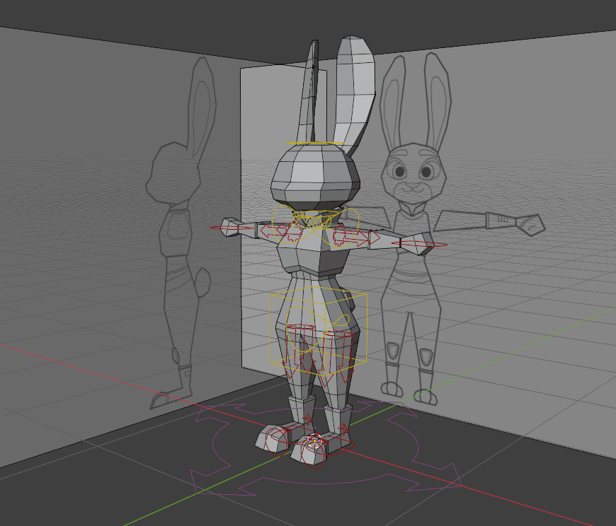 RayTheEngi's tweet photo. Completed the Judy Hopps Model and Rigging!
Next up on the list is texturing and coloring! Can't wait to animate this beauty!
#Zootopia #GameDev https://t.co/OqBgXsxHcg