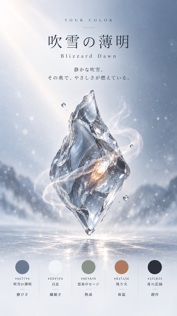 Utopia2307's tweet photo. 吹雪… https://t.co/VEXdP2apMg