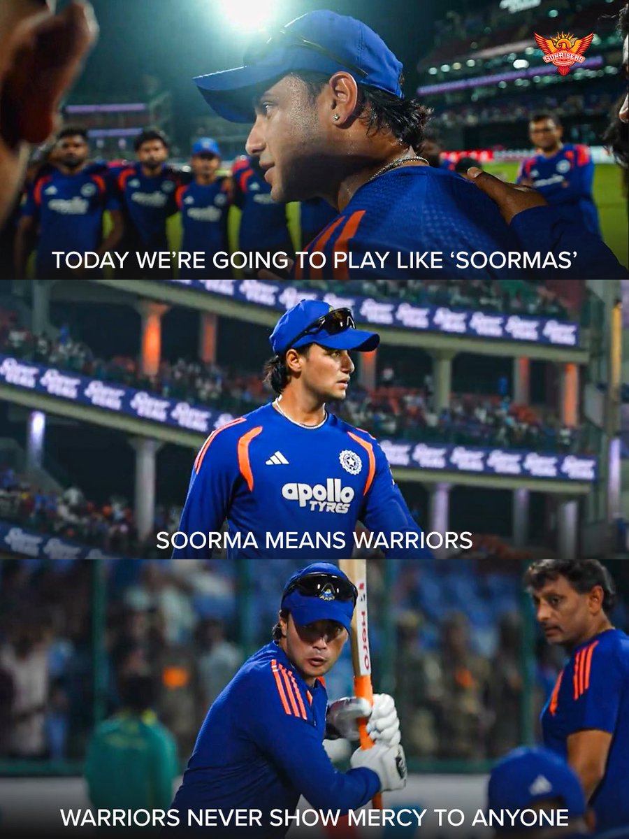 SunRisers's tweet photo. Peak 𝐒𝐨𝐨𝐫𝐦𝐚 𝐛𝐞𝐡𝐚𝐯𝐢𝐨𝐮𝐫 on the pitch 🔥 https://t.co/8wzYlNeGCT