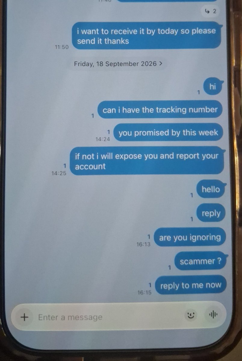 r3vdns's tweet photo. how about replying to your customers instead of selling again? did you forget you went missing for a long time lol such a scammer and a liar https://t.co/JtINjGcmWp