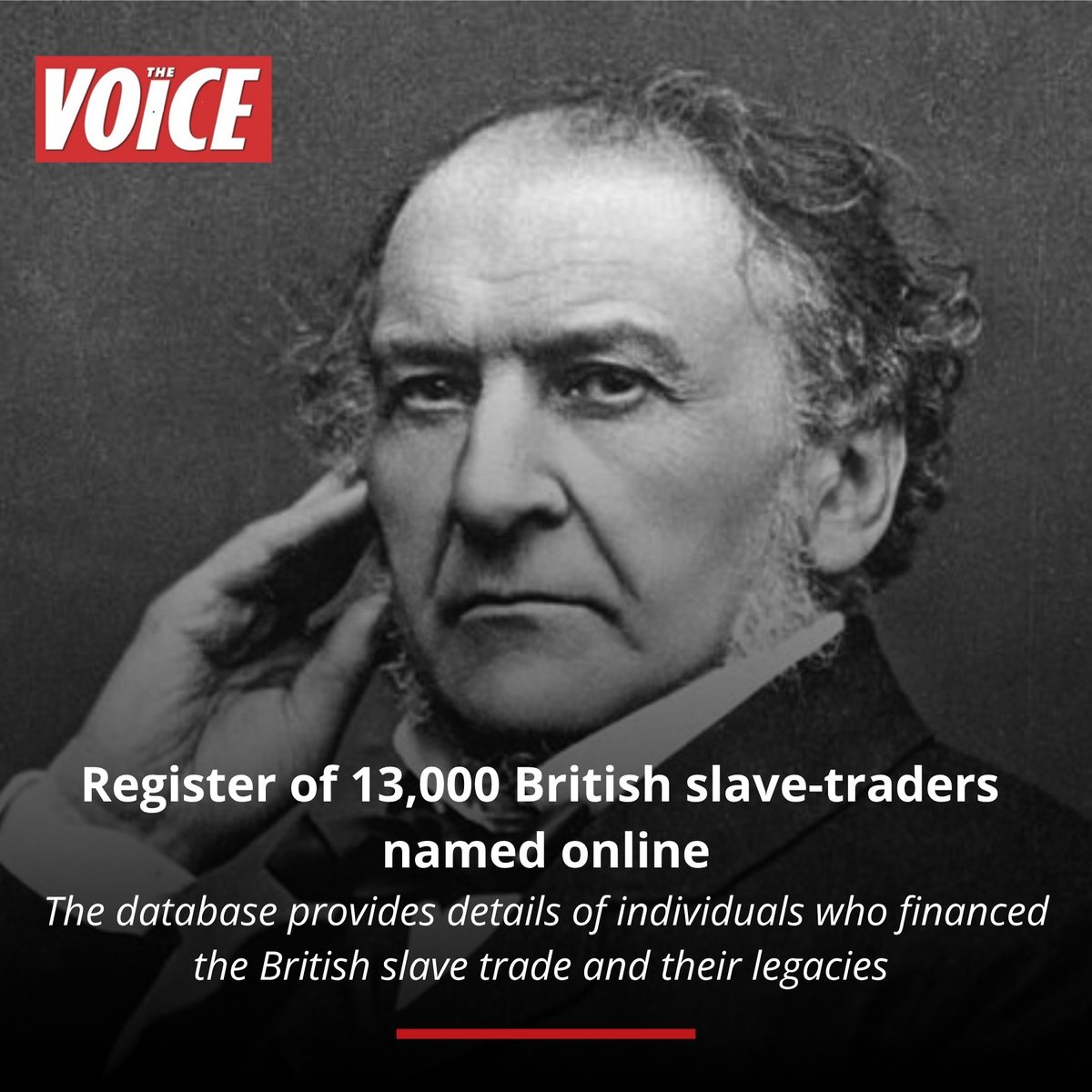TheVoiceNews's tweet photo. Register of 13,000 British slave-traders launches online

The database provides details for individuals who financed the British slave trade and what legacies they made 👇🏾

By @S_Fleary1 

↗️https://t.co/ifiVvPT6d6 https://t.co/5qiWCZVG4D