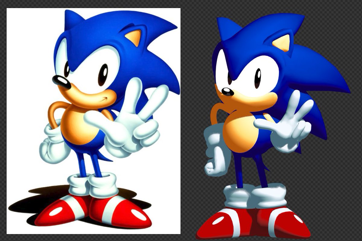 arandomguyont18's tweet photo. slightly improved sonic plus tails wip (might remake tails head im not too sure if i like it so far) #sonicthehedgehogㅤㅤㅤ https://t.co/kjmg7OrUdr