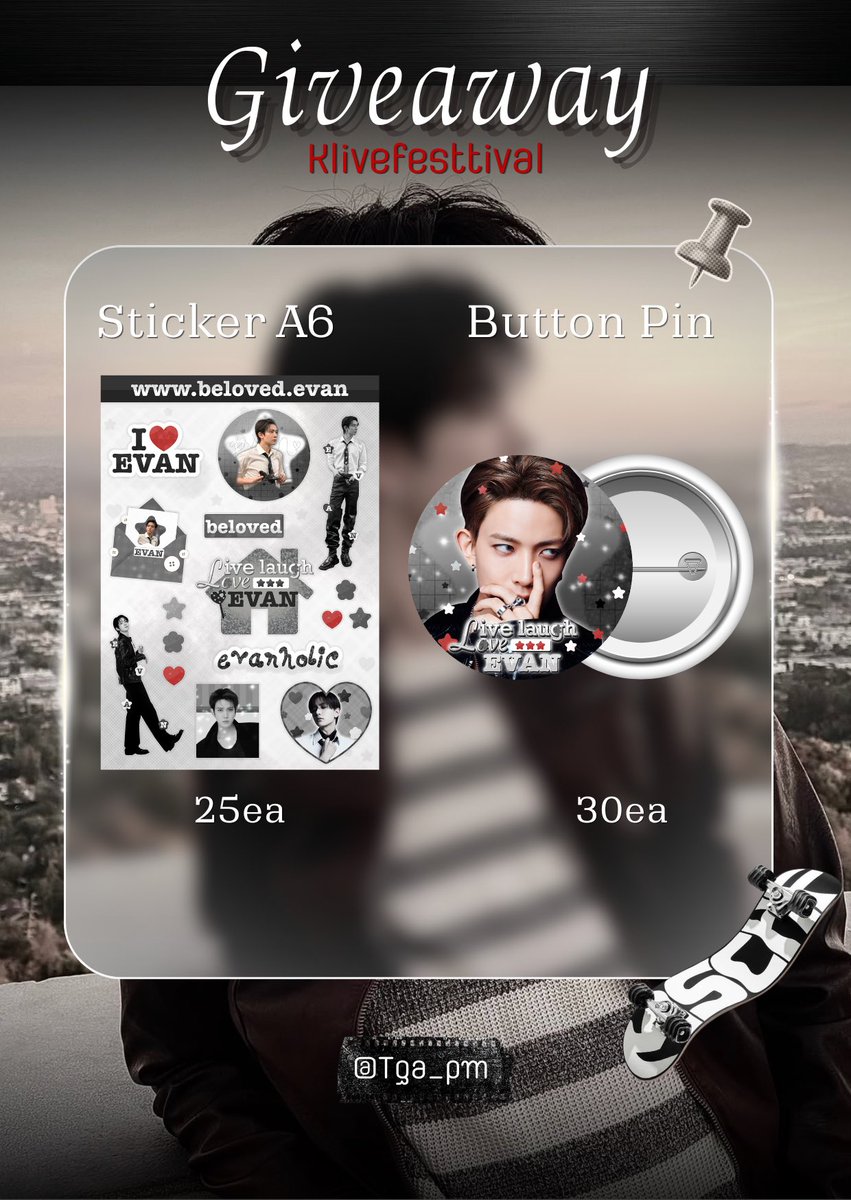 tga_pm's tweet photo. Giveaway pls RT 🔅

Sticker A6 25 ea. 🩷
Button Pin 30 ea. 🩷

17 oct 2026 😻🫳🏻
location : UOB Live
#KLiveFestival https://t.co/nqODE5N84c