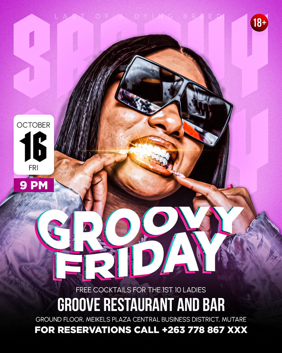 DamztheSaint's tweet photo. Event Flyer design.

For enquiry contact:
Whatsapp / Call +263778867501 https://t.co/BoZeWwqpSy