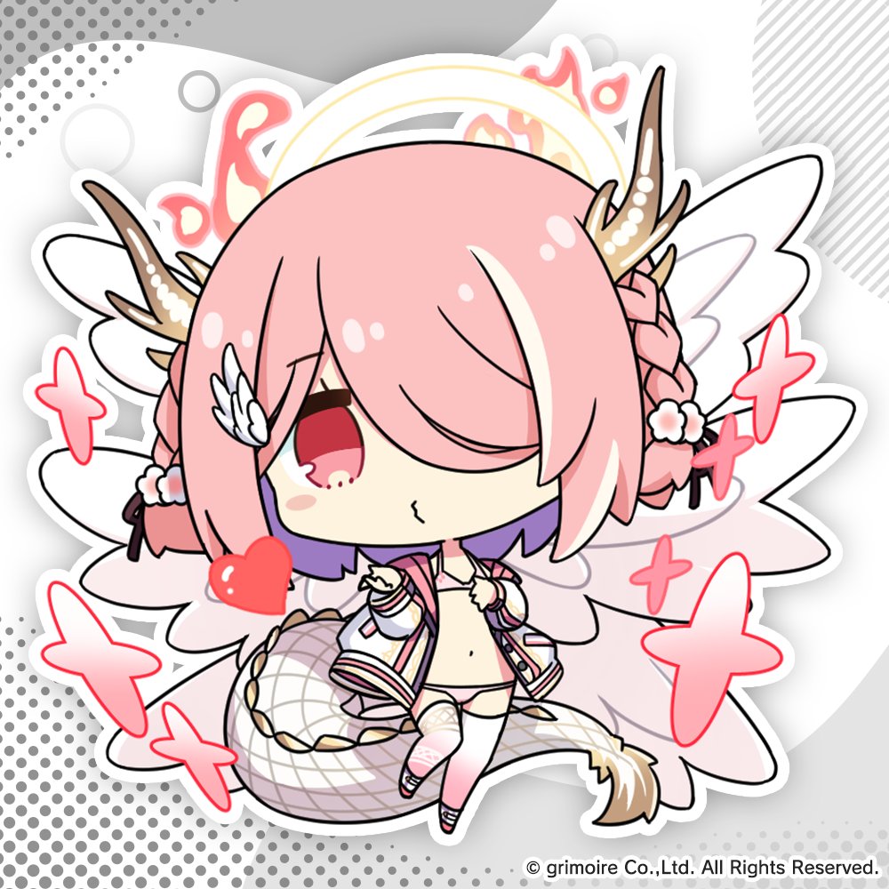 bra_x_bla's tweet photo. メイちゃんです (*╹ᴗ╹ *)！
《真･裏魔王祭I.F.》にて新登場の限定記憶結晶をご紹介っ♪

『ラッピングラヴ』

みなさまま、ぜひぜひげととしてくださいませせー！
#ブレxブレ https://t.co/5DnSUqK7S4