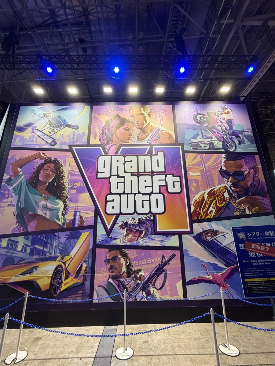 chappa1202's tweet photo. ババアセフトシニアカーは展示なし笑
#東京ゲームショウ2026 https://t.co/0pCBohV5C8