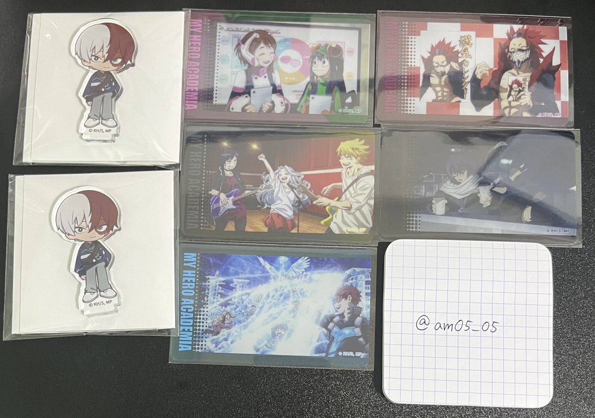am05_05's tweet photo. 【交換】僕のヒーローアカデミア ヒロアカ まねきねこ

譲) 画像1,2
求) 画像3（※コースターホークス＞エンデヴァー）

アクリルスタンド交換クリカ交換含む方優先です
よろしくお願いいたします https://t.co/oDD6dBfI3P