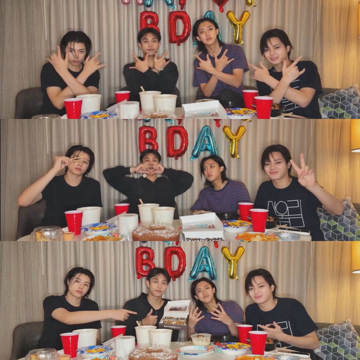 shotbwrryls's tweet photo. boleh ga ya berharap lngshot ampe 100tahun tiap member ultah, live nya bareng-bareng terus 🥺 https://t.co/xchRmRodCj