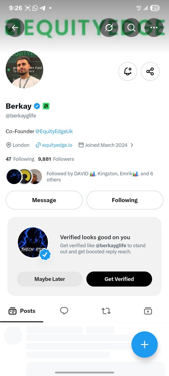 The_chart1st's tweet photo. @Emrik__ @Danieltrades @berkayglife @EquityEdgeUK @deartrader__ @Mohamazinggg @ThissAlphaQueen DONE

NUMBER 25 https://t.co/lNpWZMkRSi