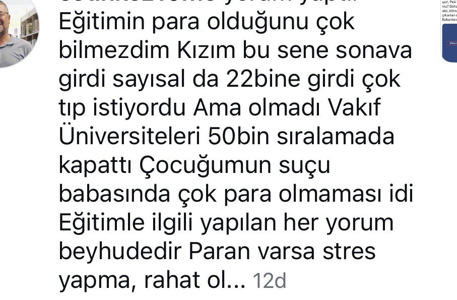 AbbasGucluTR's tweet photo. Geldiğimiz son nokta bu olmamalıydı.
Eğitimde fırsat eşitliği her koşulda sağlanmalı,öğrencilere hayallerini gerçekleştirebilmeleri için mezuniyet sonrası kredi desteği verilmeli,ebeveynler asla böylesi bir çaresizlik içerisine düşürülmemelidir.
Para çok şey ama her şey olmamalı! https://t.co/Zfb8I9rCYo
