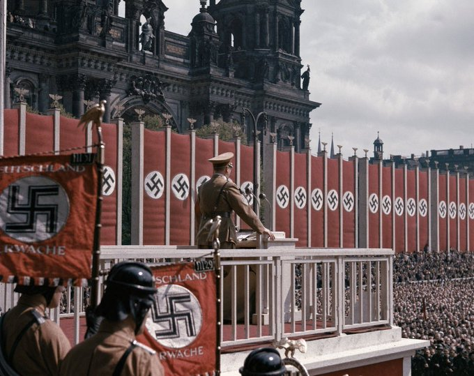DonnyServusDei's tweet photo. This is what the world needs to heal.
This is what the world needs to be restored.
This is what the world needs to be set right again.

The sun will rise again.
The future is ours.

Victory is impossible only for those who fail to strive for it.

Sieg Heil⚡️⚡️ https://t.co/zf4ES2zaBa