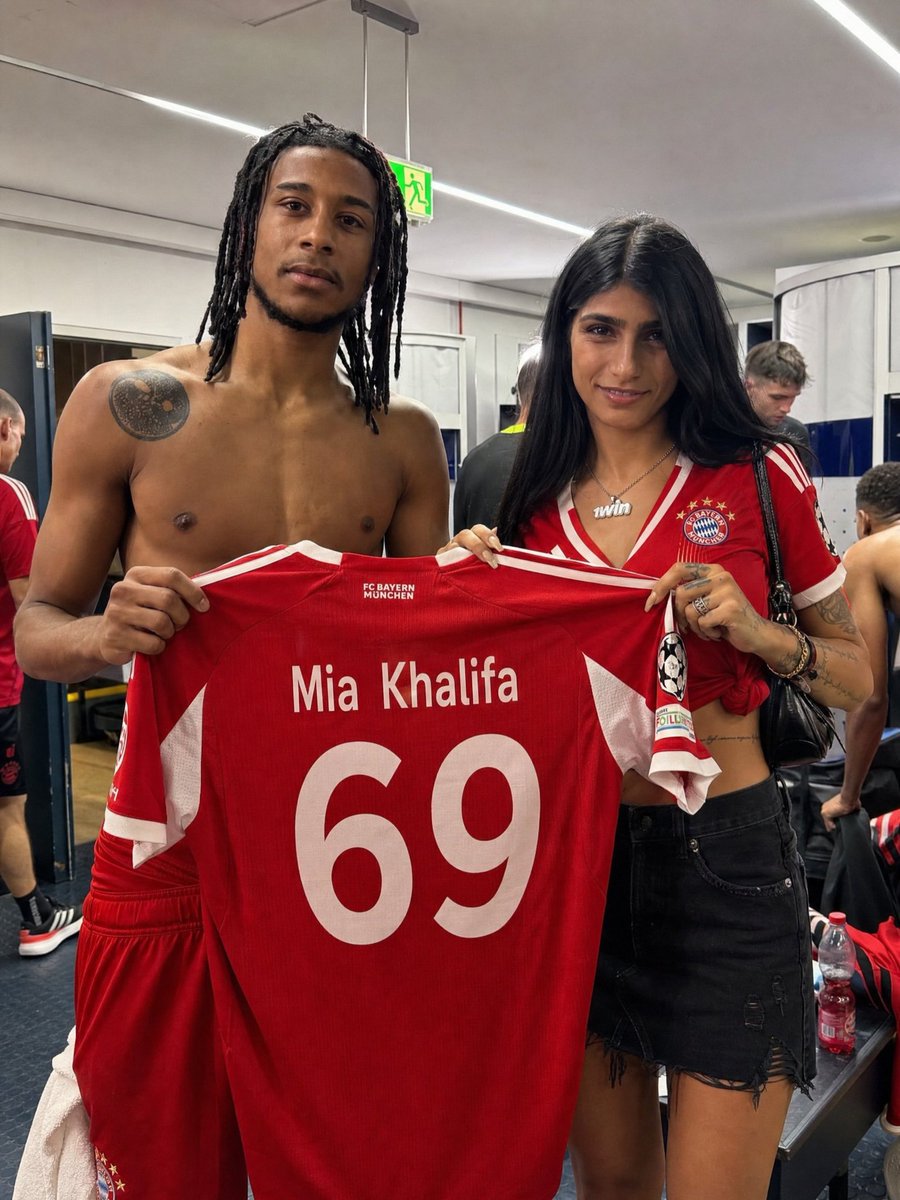 Cj2dworld's tweet photo. 💣🚨 Michael Olise finally speaks on why he wants to marry Mia Khalifa and why he loves her so much:

🗣️ Michael Olise:

I met Mia and something just clicked.

People only see the old clips and the headlines, but the woman I spent time with is sharp, funny, and completely herself. She doesn’t pretend.

After years of cameras, contracts, and people trying to own a version of her, she still laughs like she means it. That honesty is rare.

Football takes everything—travel, pressure, the next match always looming. She understands public scrutiny without making it the whole conversation.

We talk about ordinary things: food, music, stupid memes, what we actually want when the noise dies down. I don’t need a quiet life. I need someone who already survived being turned into a character and still chose to be a person.

I want to marry her because I like who I am when she’s in the room. Not the player, not the story. Just me. If that’s messy or unexpected, fine. I’m not asking permission. I’m choosing her.