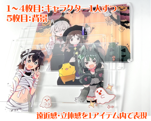 k9goods's tweet photo. 「アクリルシャドーボックス」
https://t.co/UQ9VCauuKx

A5サイズ３～５枚組のずっしり豪華なディスプレイアイテム。実は分解・再組立てが容易ですので、順番を入れ替えたり、薄い紙などを挟んだりもできるのです https://t.co/4LV2GSDuAr