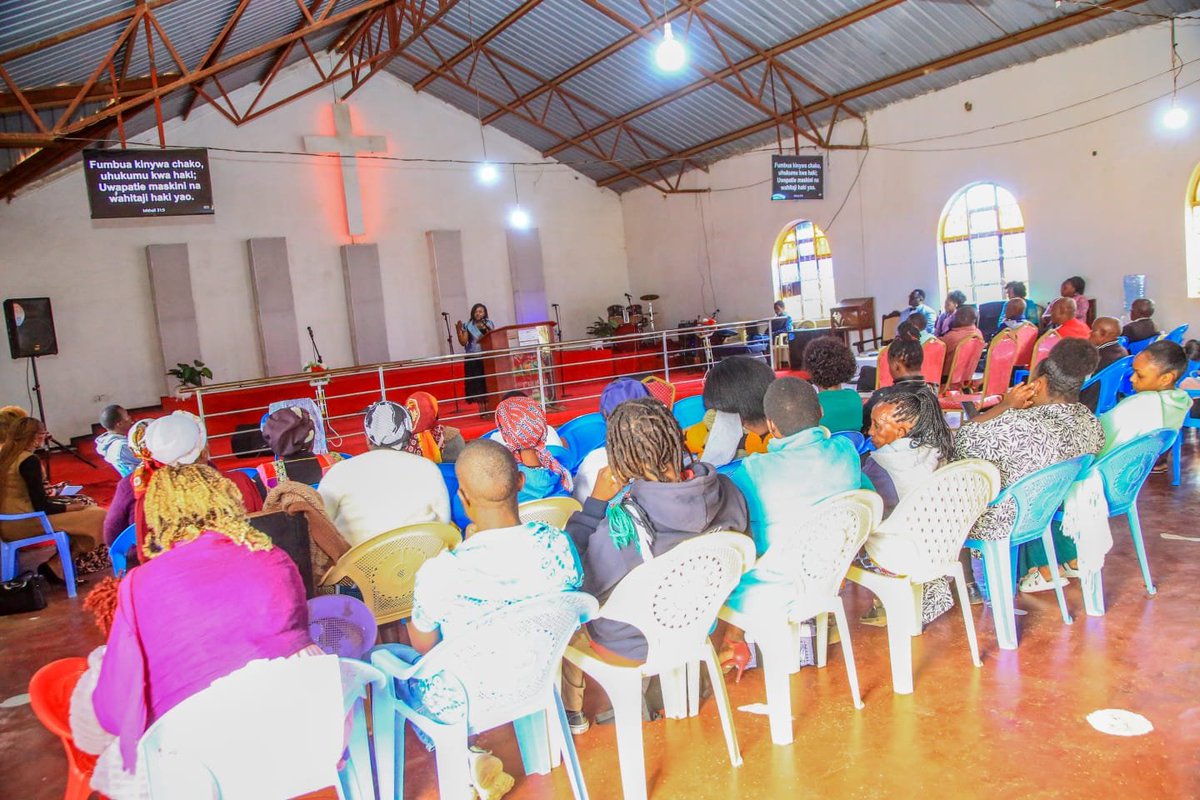 KwaHaki's tweet photo. On Sunday we joined PEFA churches in Kayole, Katani, Silanga, Kware &amp; Matasia for #FreedomSunday. We worshipped &amp; sensitized faithful on #HakiKwaWote our call to end enforced disappearances &amp; enact the Victims Protection Act.

 #EndEnforcedDisappearances https://t.co/aYnvyNWLjJ