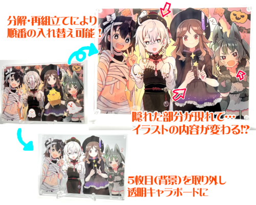 k9goods's tweet photo. 「アクリルシャドーボックス」
https://t.co/UQ9VCauuKx

A5サイズ３～５枚組のずっしり豪華なディスプレイアイテム。実は分解・再組立てが容易ですので、順番を入れ替えたり、薄い紙などを挟んだりもできるのです https://t.co/4LV2GSDuAr