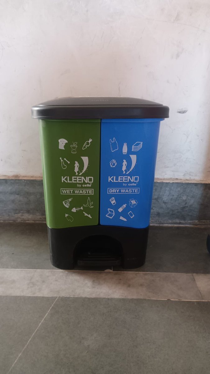 KJourian's tweet photo. Report – Swachhata Hi Seva &amp; Special Campaign 6.0

PM SHRI KV Jourian installed four colour-coded dustbins—green, blue, red and black—with clear labelling. E-waste awareness activities are regularly monitored and updated on the Eco Club portal.
#swachtha #swachpakhwada https://t.co/WYcbdJlkZi