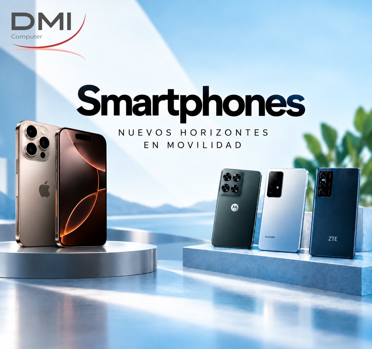 DMI_Computer's tweet photo. Hoy llega el iPhone 18. Pero no todos tus clientes usan iOS 📲

Motorola, Xiaomi y ZTE: alternativas reales, buen margen y stock disponible en DMI Computer.

Movilidad todos los días del año.
https://t.co/AeUI9hImr5

#DMIComputer #CanalIT https://t.co/m3rBieJbcb