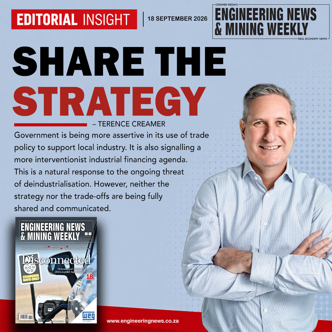 EngNewsZA's tweet photo. Government is being more assertive in its use of trade policy to support local industry. It is also signalling a more interventionist industrial financing agenda. However, neither the strategy nor the trade-offs are being fully shared and communicated.
https://t.co/hinAdwND4A https://t.co/cagbnezSLi