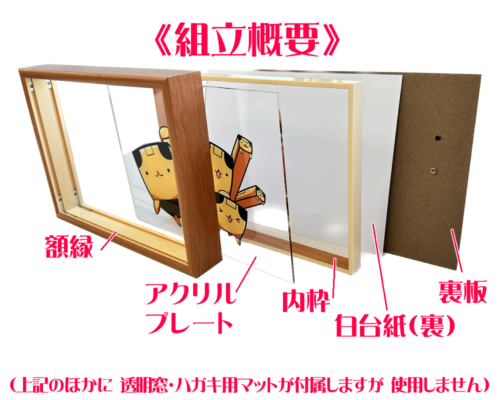 k9goods's tweet photo. 「アクリルレイヤーアート」
https://t.co/nxPa9yLNqT

印刷したアクリル板と立体額のセット商品です。額縁内は約15mmの空間となっておりますので小物を入れることも可能。弊社アクスタ（スリム台座15mm）もぴったり入ったりもします https://t.co/QTpjJG7i2i