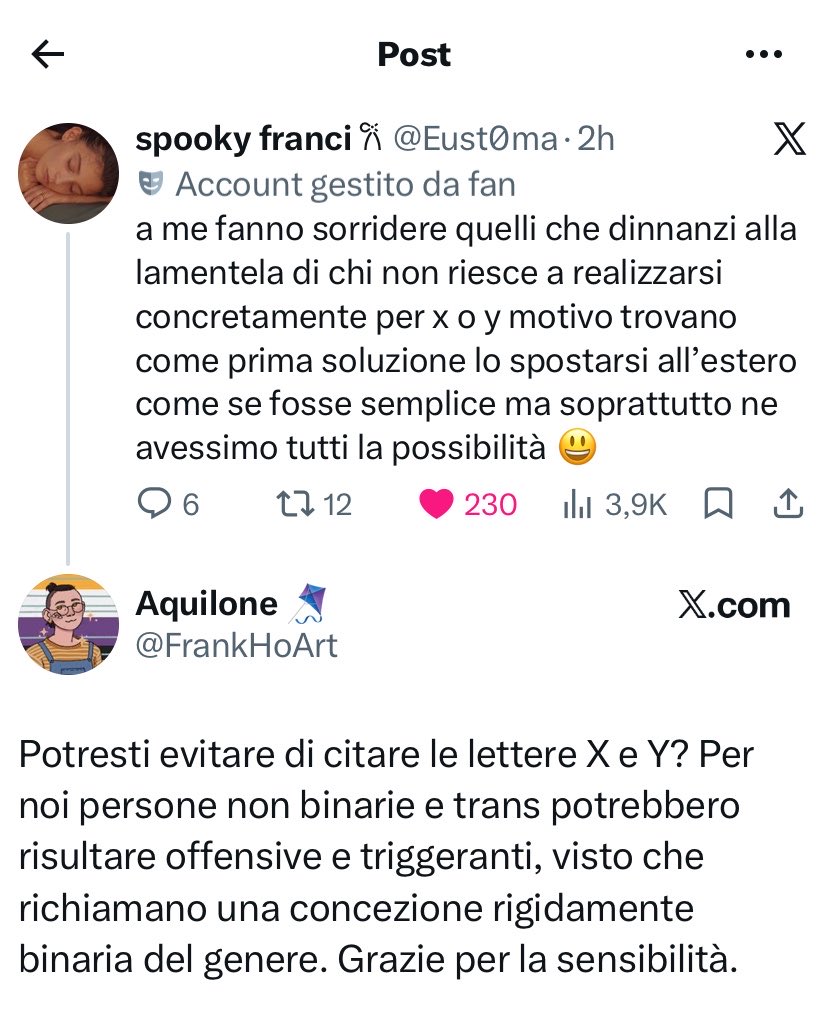 lolloily's tweet photo. questo social è così assurdo che non capisco se sia una battuta o meno https://t.co/rVXr609EqH