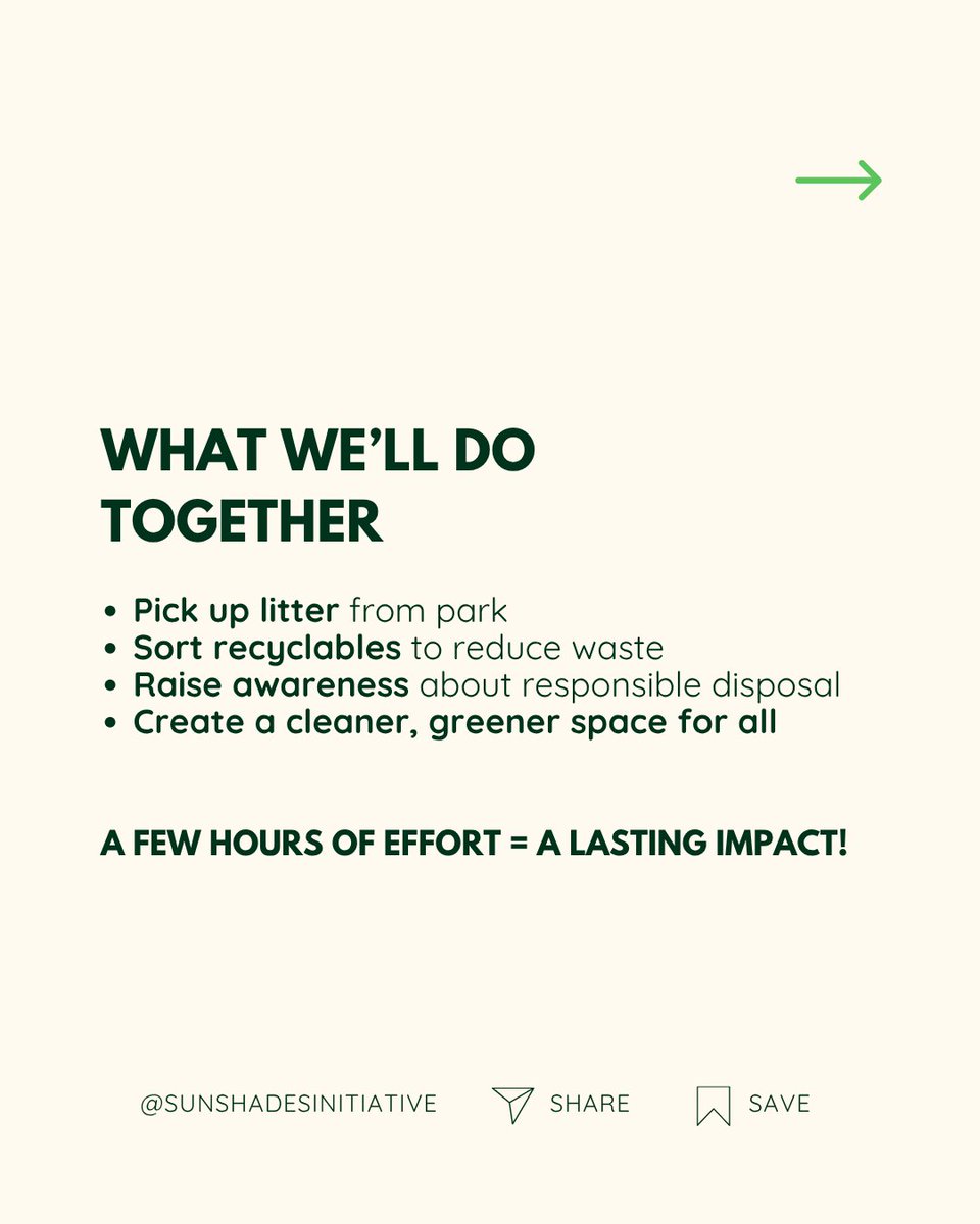 sunshadesNG's tweet photo. Join us for a clean-up drive at Jabi Park.
📅 Sunday, 20th September
⏰ 2:00 PM
📍 Jabi Park, Abuja

Bring gloves, trash bags and good vibes. We’ll handle the rest. 💚

📩 DM us to sign up, and tag a friend who should come with you!
.
.
.
#SunshadesInitiative https://t.co/p2t0WIdw6B