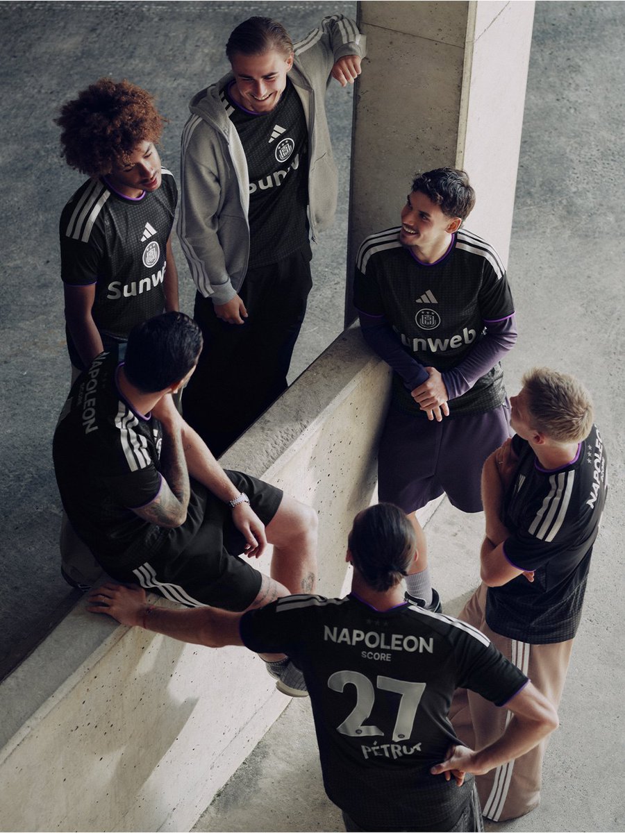 rscanderlecht's tweet photo. Purple, black and silver. Our 26/27 Third shirt. 💜 @adidasfootball https://t.co/a4Qz0Eh1ba
