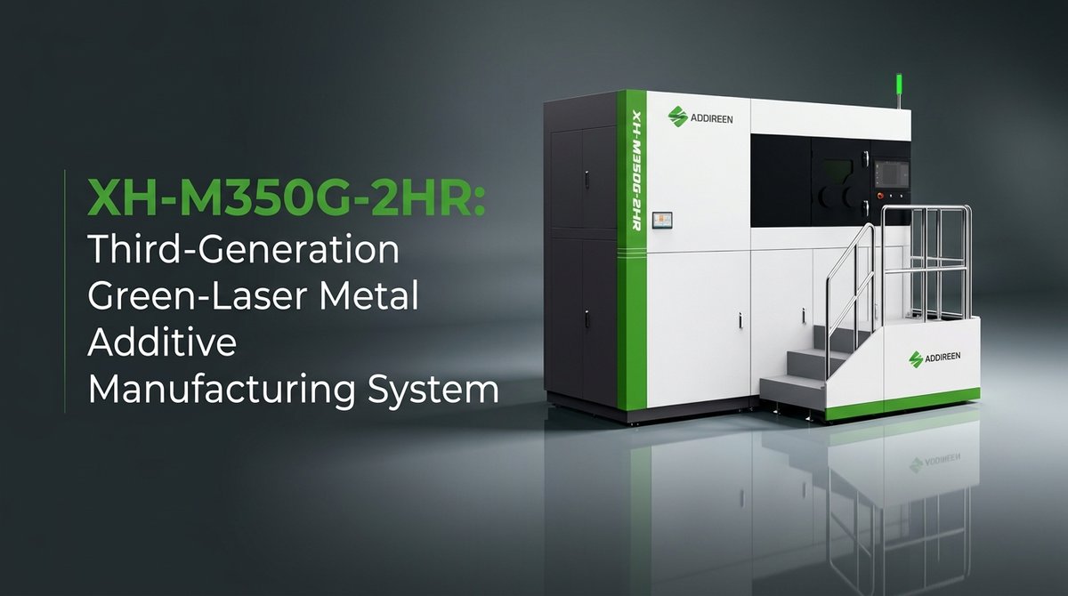 addireenglobal's tweet photo. The third-generation XHM350G2HR was developed around three production priorities for pure copper.
🟢 Higher production efficiency
🟢 Stable operation during long builds
🟢 Consistency across the full build plate https://t.co/opBifsInp1