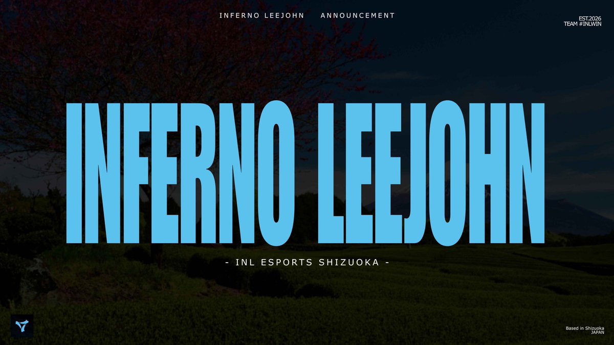Infernoleejohn's tweet photo. ◤新ゲーミングチーム設立のお知らせ◢

この度、静岡を拠点都市とし
INFERNO LEEJOHNが始動致します！
強さは勿論、優しさや礼儀を忘れずに 
競技や配信に本気で向き合います！

始動に伴い新規メンバーが加入した事を
お��らせいたします。

今後の活躍に期待してください！！

#INLWIN https://t.co/49pr32Ih2c