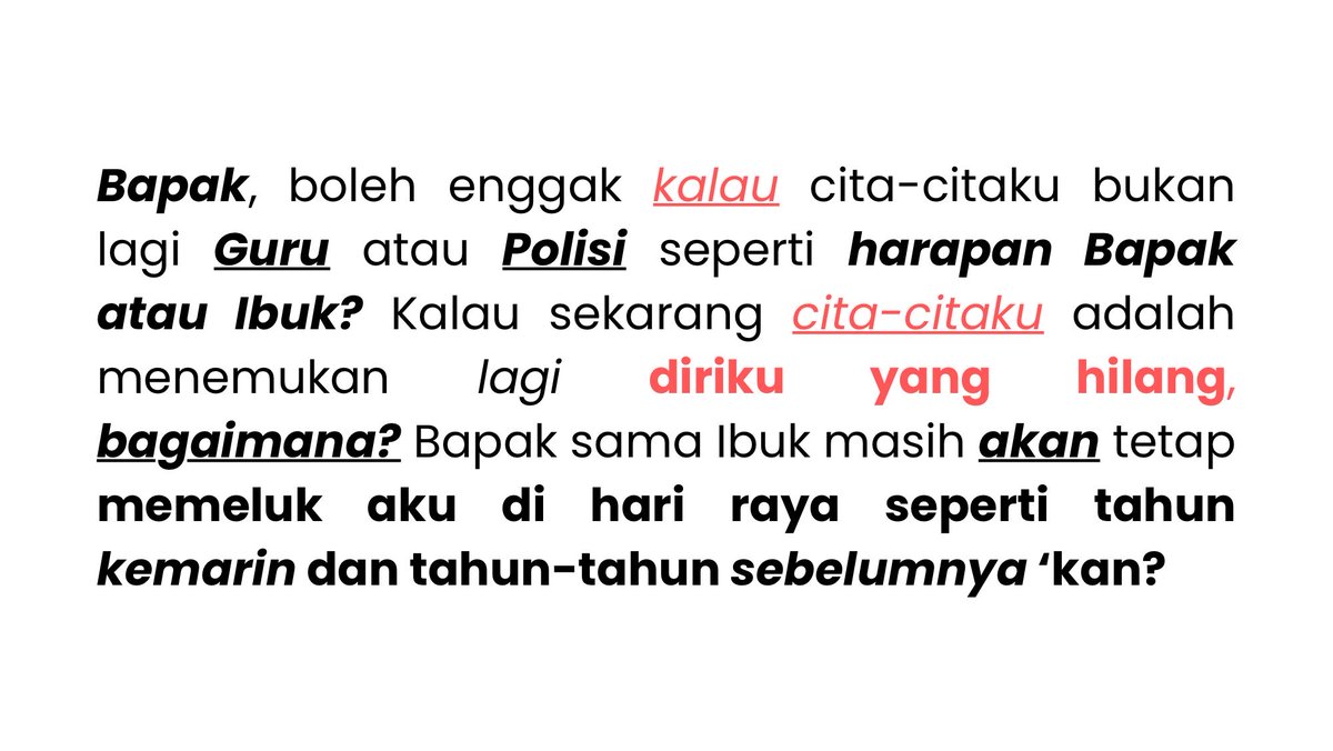 Eartheard's tweet photo. Boleh enggak, kalau aku tidak punya cita-cita? https://t.co/dNuc5qt8Q5