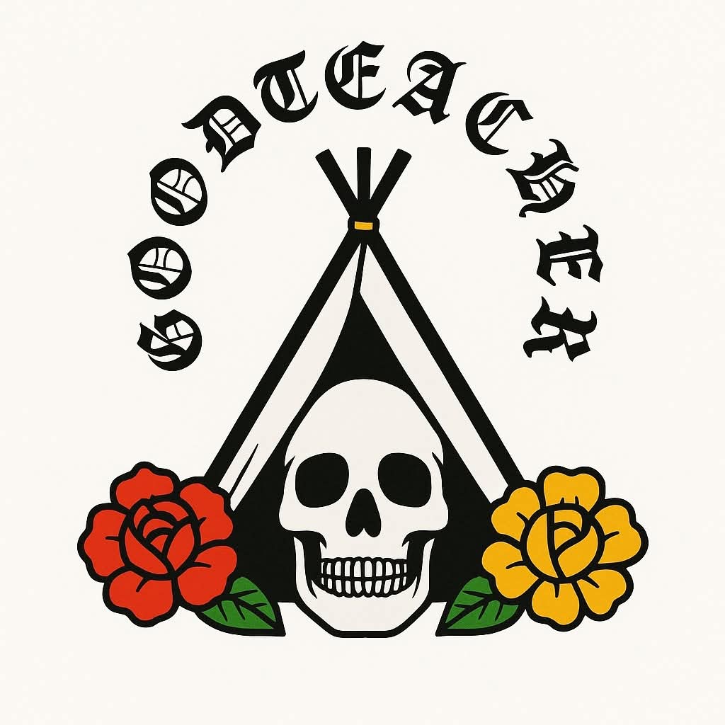 GoodteacherCo's tweet photo. WHAT IS GOODTEACHERCO?
An Indigenous-owned content &amp; art curation brand documenting Indigenous life in the modern world. Art, fashion, family, fitness, culture, history, storytelling, and everything in between.
#GoodteacherCo #Indigenous #Native #IndigenousCreator #IndigenousArt https://t.co/uzg2ozyCxb