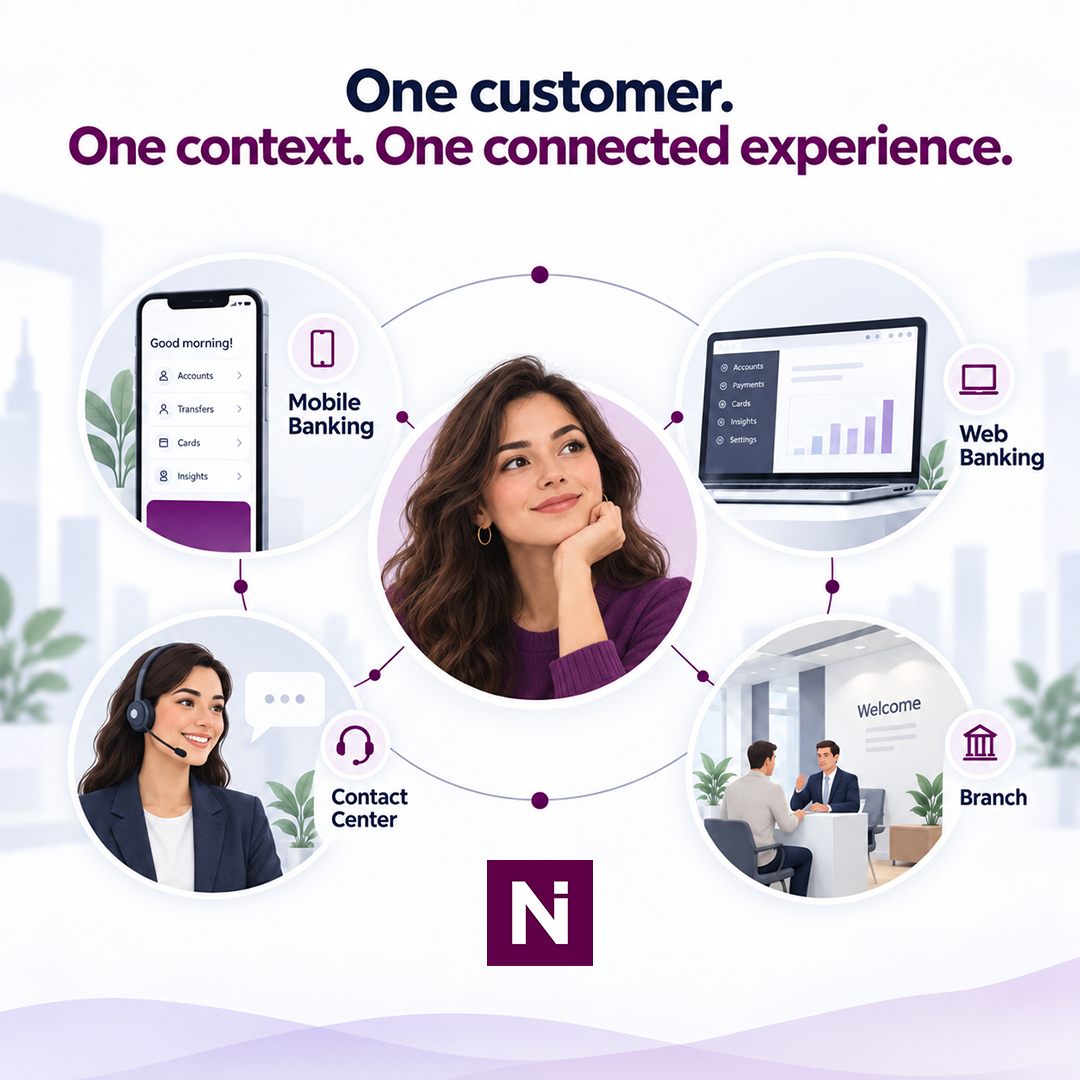 NetiksInt's tweet photo. #DigitalBanking isn’t just about giving customers more digital channels.

The next step is connecting those channels, understanding customer context, and delivering more relevant experiences across every interaction.

Connected → Intelligent → Customer-centric

#CX #CRM #Netiks https://t.co/gcvclKNNsj