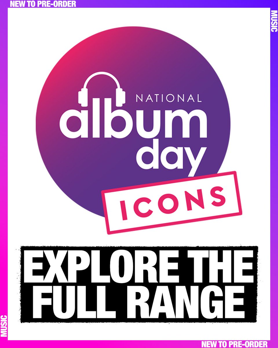hmvtweets's tweet photo. The full range for National Album Day has just been announced!

Explore here | https://t.co/lDzpCEa9cw

#nationalalbumday #NAD #nationalalbumday2026 #NAD2026 https://t.co/nthPQJOdlm