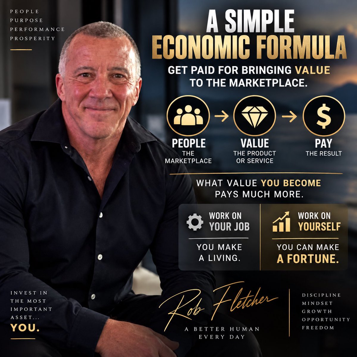 robfletcherLMG's tweet photo. One of my mentors and thought leaders is Jim Rohn. One of his lessons has stayed with me for years: “Work harder on yourself than you do on your job.” 

The greatest investment you’ll ever make is in YOU. https://t.co/ToiucXVzVJ