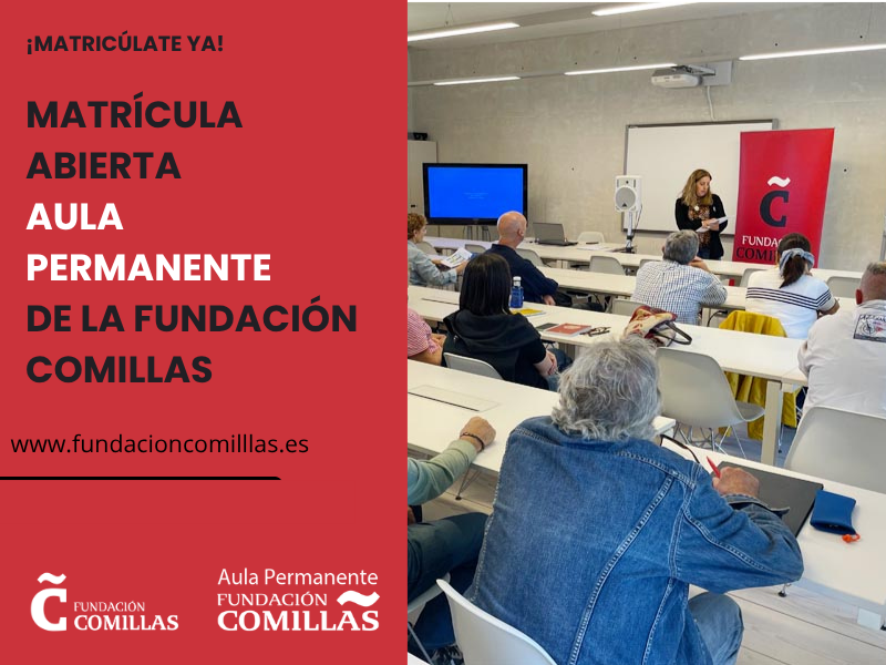 CIESEComillas's tweet photo. 🔺AULA PERMANENTE |  Último día de matrícula para el #AulaPermanente 26-27 de la Fundación Comillas.    

👉Matricúlate ya en la universidad de la experiencia y retoma tu contacto con las aulas.   

#FundaciónComillas #Universidaddelaexperiencia https://t.co/CLNuKYUfZA
