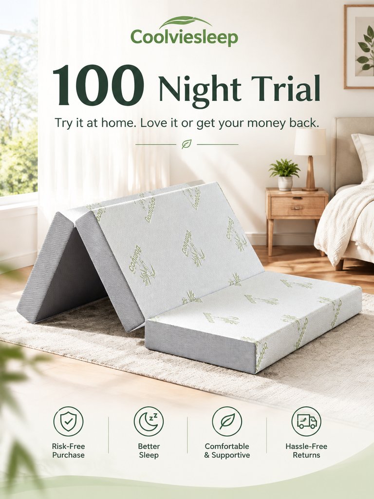 coolvieofficial's tweet photo. Quick unboxing facts for your 101-night trial:

✅Mattress arrives vacuum‑sealed in a box (ships from US warehouse)
✅Unwrap, watch it self‑inflate (48 hours to full shape)
✅Sleep on the actual mattress — not noisy plastic
✅101 nights to decide from delivery day

The trial starts the day it lands at your door. No hidden calendar tricks.

#Unboxing #SelfInflating #101NightTrial #Coolvie