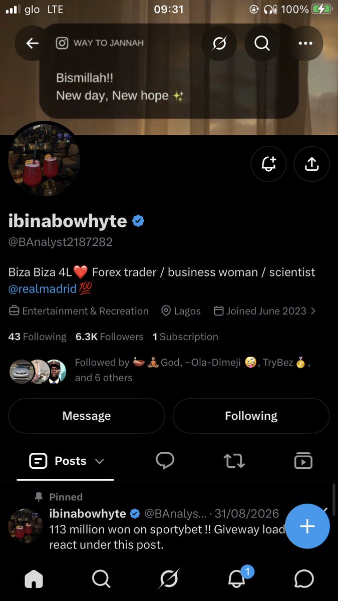 Angel2Akh's tweet photo. @lekan_mark @BAnalyst2187282 Following and retweeted ✅✅
9055988725 Opay Angel 

God bless both 🙏

@lekan_mark https://t.co/JseTnBUrqo