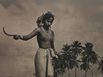 Dr_TheHistories's tweet photo. Mulakkaram or the "breast tax," was a historical poll tax imposed by the Kingdom of Travancore (in present-day Kerala, India) on lower-caste communities starting around 1747.....

In 19th Century Kingdom of Travancore, all persons from lower castes were expected to pay poll tax when they start to work around the age of fourteen. This tax was imposed on lower-caste women, requiring them to pay if they wished to cover their breasts in public. Women who couldn't afford the tax were forced to remain exposed, which was seen as a humiliation and a clear symbol of their lower social status. The tax was part of a broader system of caste-based discrimination that restricted the rights and freedoms of marginalized groups.

The breast tax was a cruel reminder of the deep social inequalities that existed during this period. It was seen as a way to reinforce the rigid caste system, where lower-caste individuals were treated as second-class citizens. This practice drew attention both locally and nationally, leading to protests and calls for change. Social reformers, including activists advocating for women's rights and caste equality, began to demand the abolition of such oppressive practices. The stories of resistance like Nangeli's and the subsequent Channar Revolt highlighted the severe oppression of the regional tax and caste system. The oppressive general poll tax system was ultimately scrapped around 1864–1865 as social reforms and protests took hold. 

In 1924, after years of public pressure and activism, the breast tax was finally abolished. The efforts of social reformers and the growing influence of movements for equality helped bring an end to this dehumanizing practice. The abolition of the tax marked an important step toward challenging the entrenched caste system and improving the status of women in India, though much work was still needed to address the broader issues of discrimination and inequality.

#drthehistories