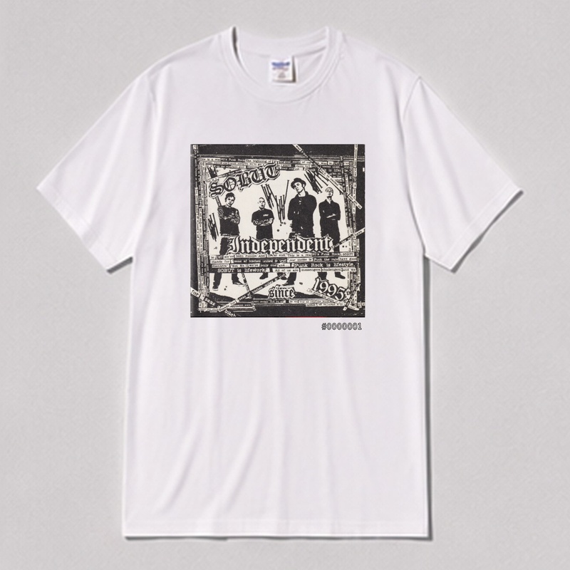 onpuk_official's tweet photo. 【重要なお知らせ】
SOBUTファン必見！ジャケ写グッズ専門「♯onpuk」にSOBUTタイトルが登場!!

レコード会社公認で『KICKIN'YOUR HEAD』『Independent since 1995』などのジャケ写がTシャツ・パーカー・トートに👕

シリアルナンバーは早い者勝ち！

今すぐチェック▼