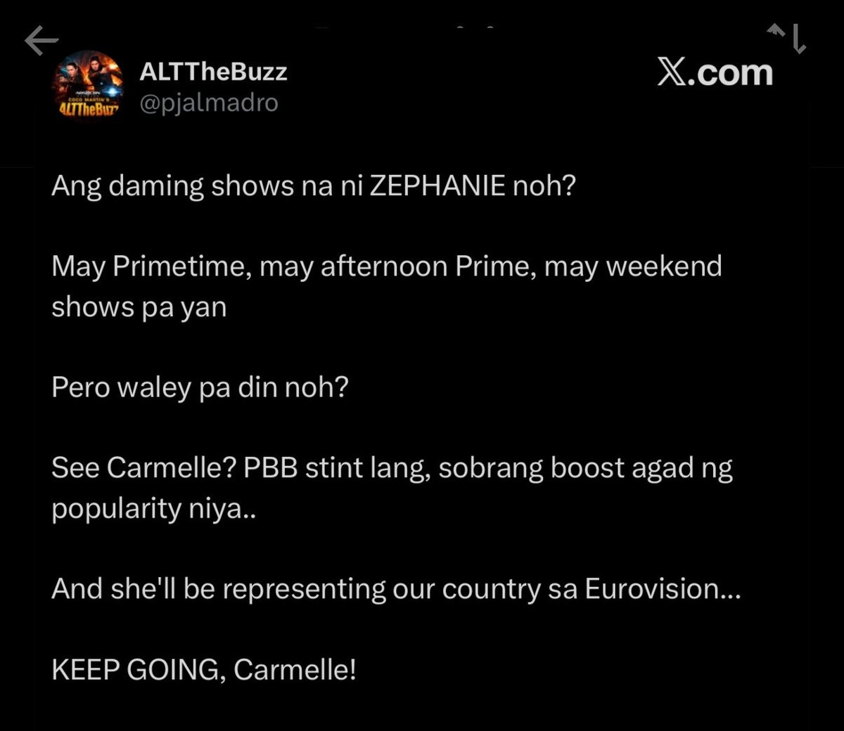 justice4WOA's tweet photo. fyi @pjalmadro Born To Shine is the biggest serye on afternoon slot this year consistent ang high ratings, views and engagement ng show niya even after almost 5 months of airing — trust me Zephanie will still have thriving career under GMA even after 20 years, and that khia? well https://t.co/f3ApJajV9q