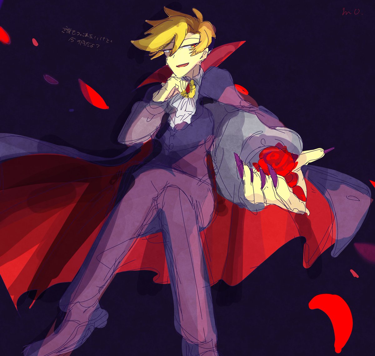 mo_titabeetai's tweet photo. ⚠捏造衣装
🦇な🌼…………。 https://t.co/HKbqxeau0X