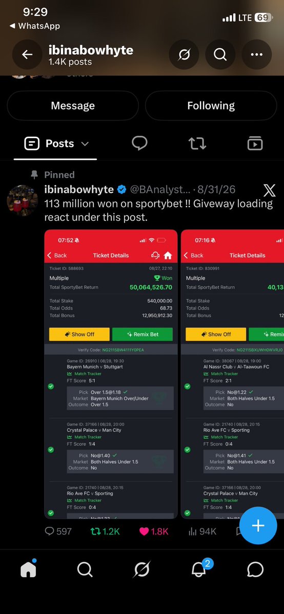 migmoses24's tweet photo. @lekan_mark @BAnalyst2187282 8082542107 
Opay Habeeb Olamilekan 

Allah bless you https://t.co/ikGu7ETnEj