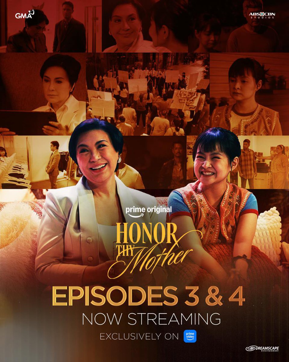 DreamscapePH's tweet photo. Paano tatanggapin ni Diana si Patricia sa La Familia?! #HonorThyMother Episodes 3 &amp; 4 are NOW STREAMING exclusively on Prime Video! https://t.co/eu8ZzWYJFQ