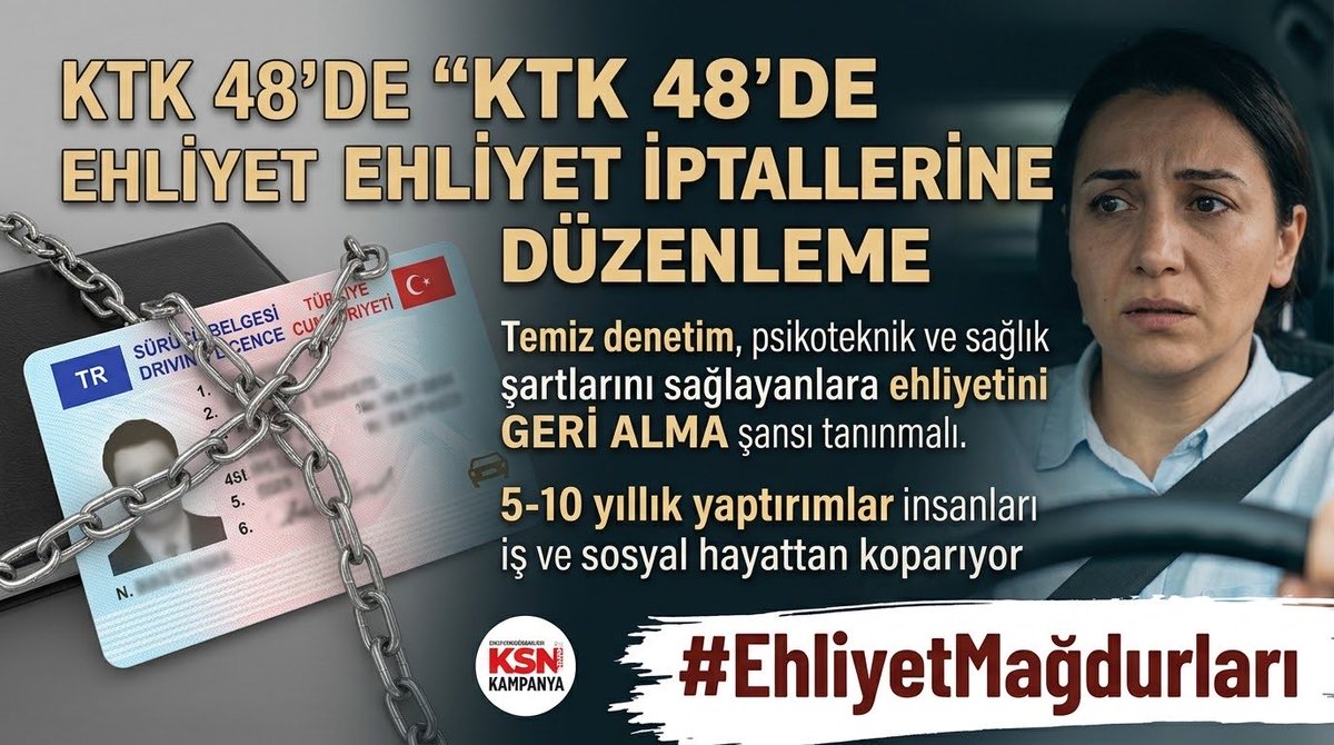 abaababbbb2's tweet photo. 5 sene ehliyetim iptallendi.
Zaten denetim vermişsin, Devletin yanımızda durması, bizi  hayata kazandırmaya çalışması yerine neden 5 sene yerimden kıpırdatmıyor? Ekmeğimden ediyor? Hayatımı bitiriyor? 
Sağlık süreci koy, vatandaşın elinden tut.
#EhliyetMağdurlari #EhliyetAffı https://t.co/I1mRAusWDI