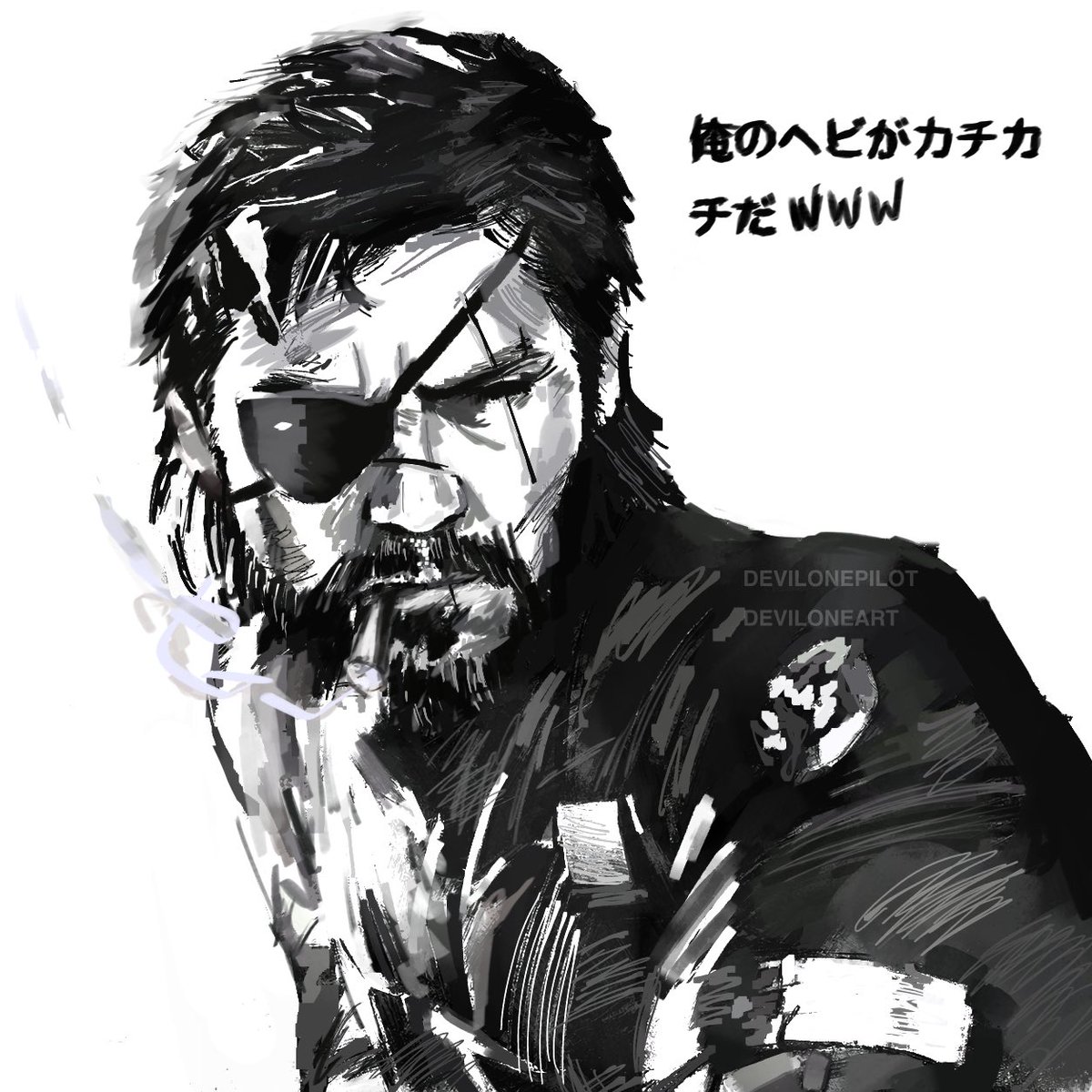 devilonepilot's tweet photo. #MGSV #MetalGearSolid #ThePhantomPain https://t.co/CtzISf0OaR
