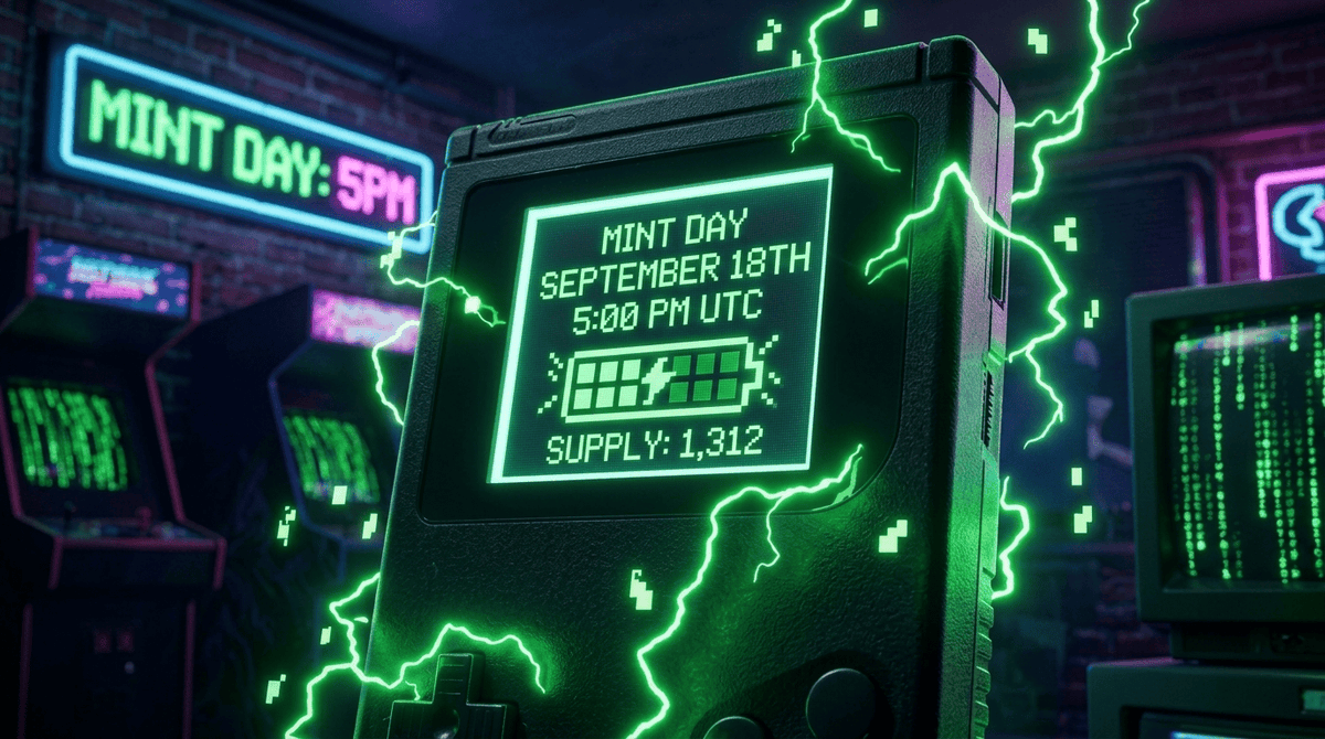 GameHood8Bit's tweet photo. 🚨 MINT DAY IS OFFICIALLY HERE 🚨

The wait is over. The Genesis GameHood 8-Bit collection drops TODAY on Robinhood Chain.

📦 Supply: 1,312 
⛓️ Chain: Robinhood Chain 
⏰ Mint Time: TODAY - 5:00 PM UTC

🔋 Phase 1: GTD (FREE MINT)
⚡ Phase 2: FCFS (0.0002 ETH)
👾 Phase 3: PUBLIC (0.00035 ETH)

🌊 Mint directly on OpenSea Drops:
https://t.co/s6hirU0yzd

Drop your 🔋 & RT if you’re ready to beat the market!