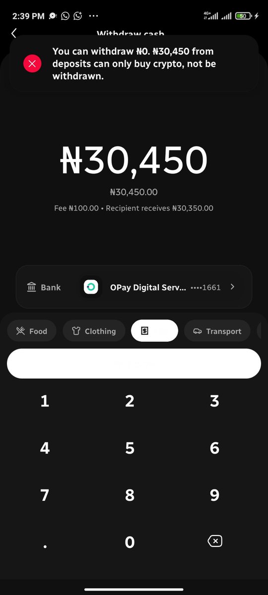 sizzleryazzy's tweet photo. @CeliaWallet, my deposit was successful and the money is showing in my balance, but I can’t trade, swap, or withdraw.
I’ve contacted support but still no solution.
Please check my account and help unlock my funds.

@CeliaWallet look at this issue and solve it .

User ID: SIZZLER https://t.co/BFb7cvTpvq